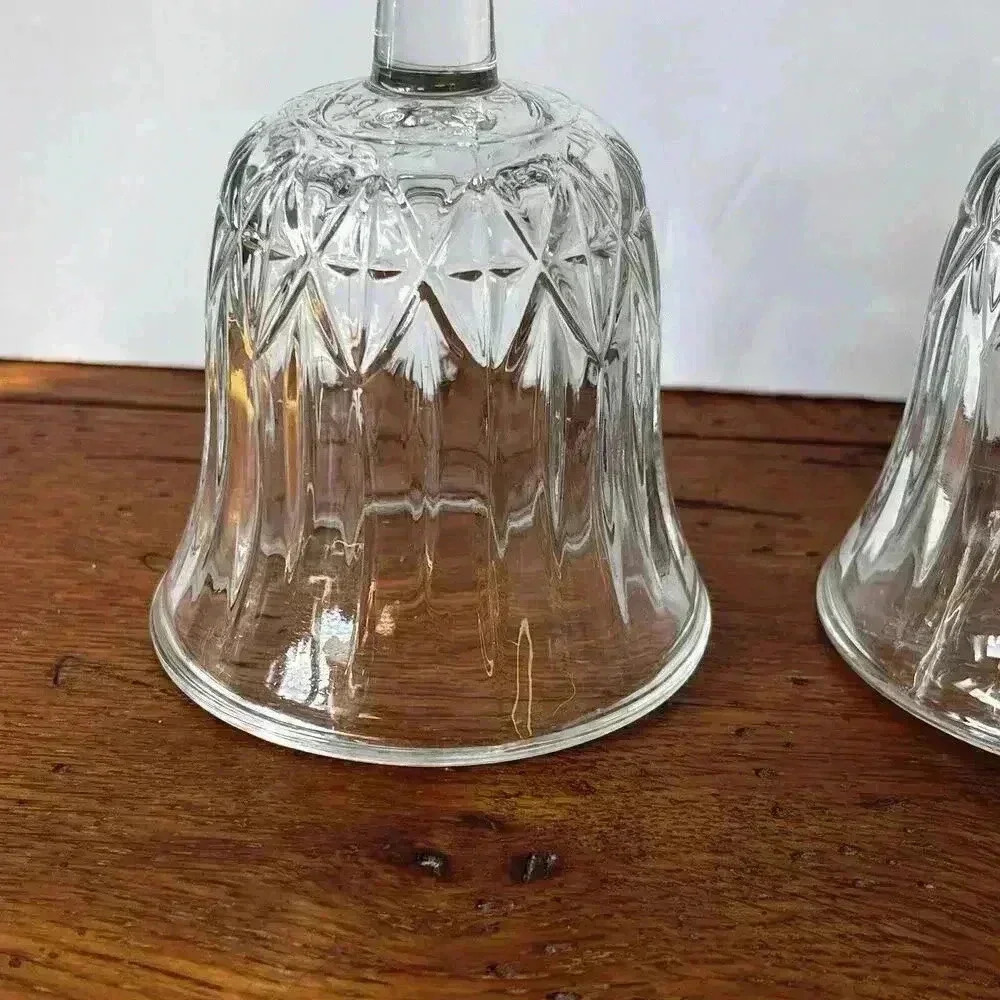 Vintage Homco Home Interiors one Glass‎ Sconce Diamond Cross Bell Shape - Picture 9 of 9